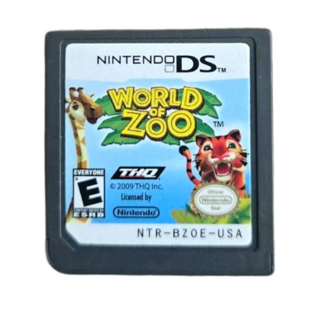World of Zoo Nintendo DS 3DS (Cartridge Only) Tested